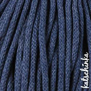 Strickschlauch denim Kordel Häkelschlauch 5mm für Schriftzug oder Hoodie