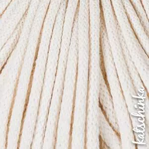 Strickschlauch naturel Kordel Häkelschlauch 5mm für Schriftzug oder Hoodie