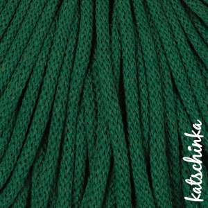 Strickschlauch pine-green Kordel Häkelschlauch 5mm für Schriftzug oder Hoodie