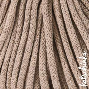 Strickschlauch sand Kordel Häkelschlauch 5mm für Schriftzug oder Hoodie