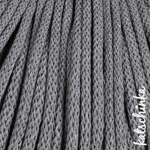 Strickschlauch Stonegrey Kordel Häkelschlauch 5mm für Schriftzug oder Hoodie