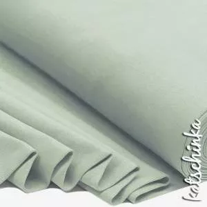 Bündchenstoff altmint als elastische Schlauchware Meterware