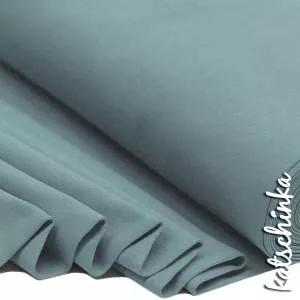 Bündchenstoff altgrün als elastische Schlauchware Meterware