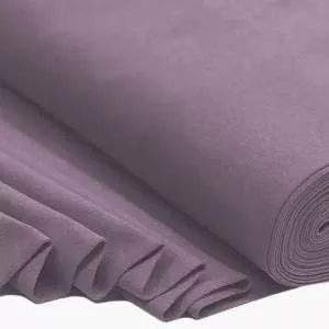 Bündchenstoff dusty lila als elastische Schlauchware Meterware