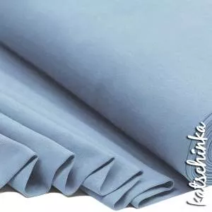 Bündchenstoff helle jeans als elastische Schlauchware Meterware