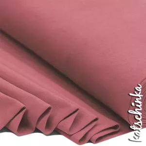 Bündchenstoff himbeere als elastische Schlauchware Meterware