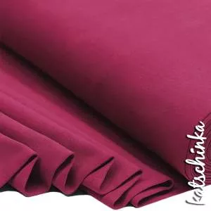 Bündchenstoff schwarz als elastische Schlauchware Meterware