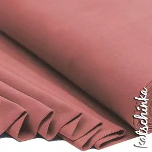 Bündchenstoff puder lehmrosaals elastische Schlauchware Meterware