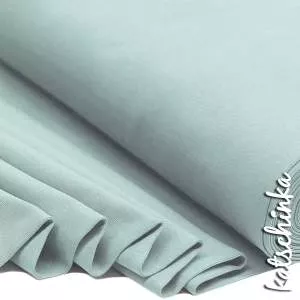 Bündchenstoff meergrün als elastische Schlauchware Meterware