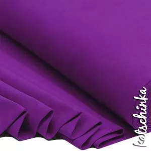 Bündchenstoff violett als elastische Schlauchware Meterware