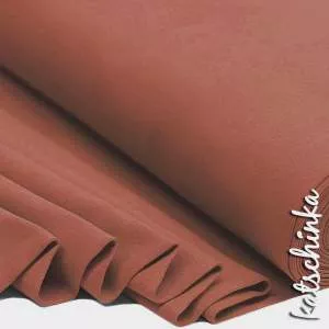 Bündchenstoff rot als elastische Schlauchware Meterware