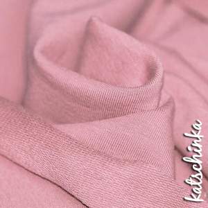 Sommersweat Stoff kardinal beereals Meterware – elastischer French Terry Sweatstoff