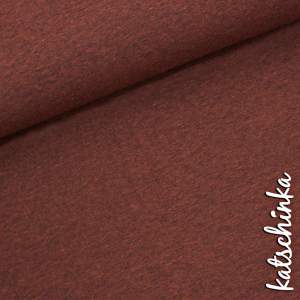 Jersey #dunkelkastanie melange