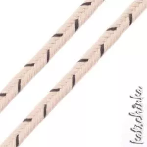 Fischgrät Baumwoll-Kordel 10 mm – Hochwertiges Hoodieband für Kleidung & Taschen