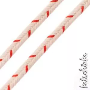 Fischgrät Baumwoll-Kordel 10 mm – Hochwertiges Hoodieband für Kleidung & Taschen