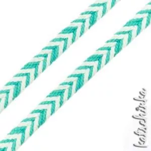 Fischgrät Baumwoll-Kordel 10 mm – Hochwertiges Hoodieband für Kleidung & Taschen