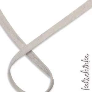 Flache Baumwoll-Kordel meliert 20 mm – Hochwertiges Hoodieband für Kleidung & Taschen