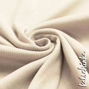 Soft Rippstrick Jersey schmale Rippe | Rippenjersey | Ökotex | Gerippte Baumwolle Meterware | Stoff Kinder Babykleidung