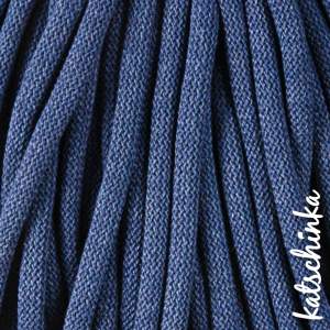 Strickschlauch denim Baumwollkordel 10mm für Hoodie