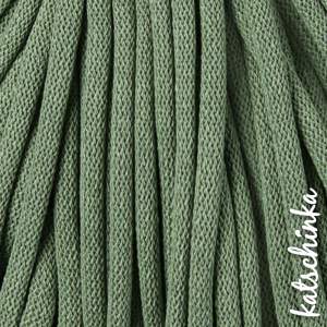 Strickschlauch eucalyptus Baumwollkordel 10mm für Hoodie