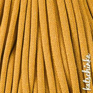 Strickschlauch mustard Baumwollkordel 10mm für Hoodie