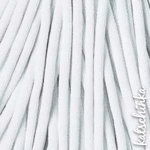 Strickschlauch weiss Baumwollkordel 10mm für Hoodie